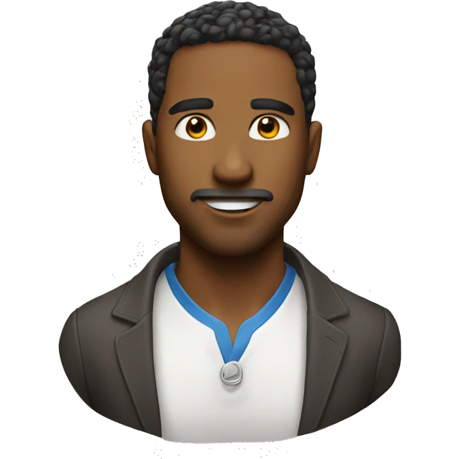 man with skillful mindset emoji