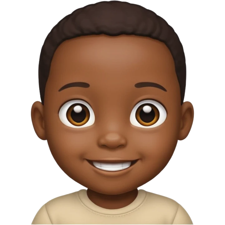 black baby emoji