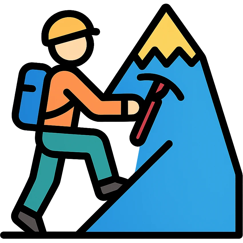mountaineering emoji