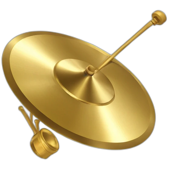 GOLDEN CYMBALS  emoji