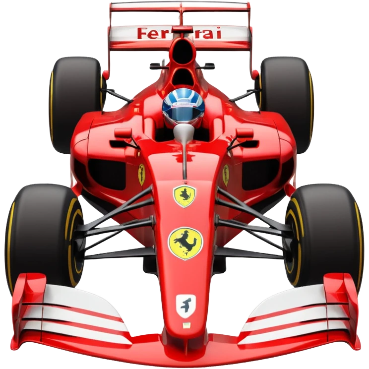 F1 Ferrari emoji