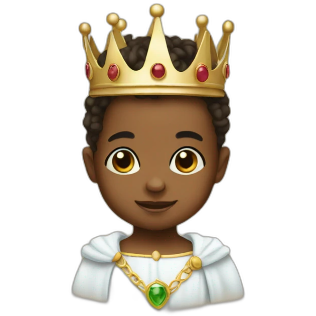 Baby king emoji