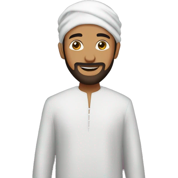 Musiala avec un qamis emoji
