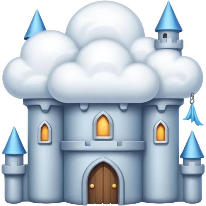 cloud castle emoji