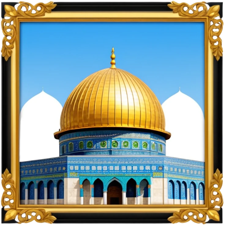 Dome of the rock, Palestine emoji