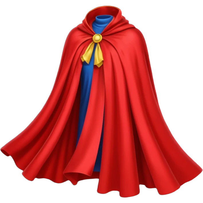 red cape emoji