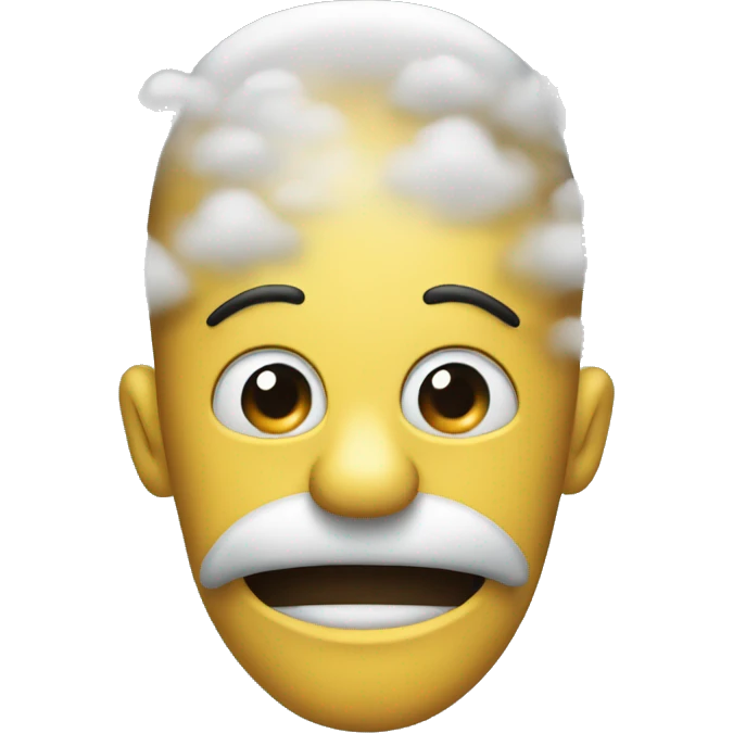 Steam coming out of ears emoji
