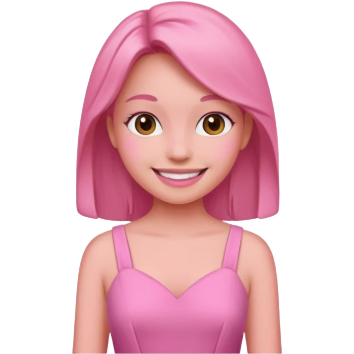 بنات ورديات emoji