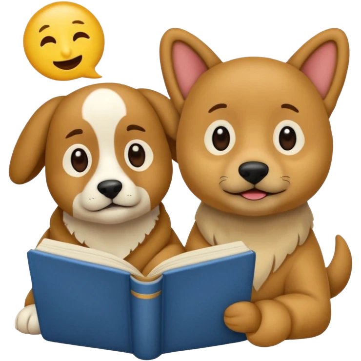 crea un emoji de buenas noches. Pon un texto : Buenas noches Javier y Tobi. Javier es una imagen de profesor y Tobi q sea imagen de un perro emoji