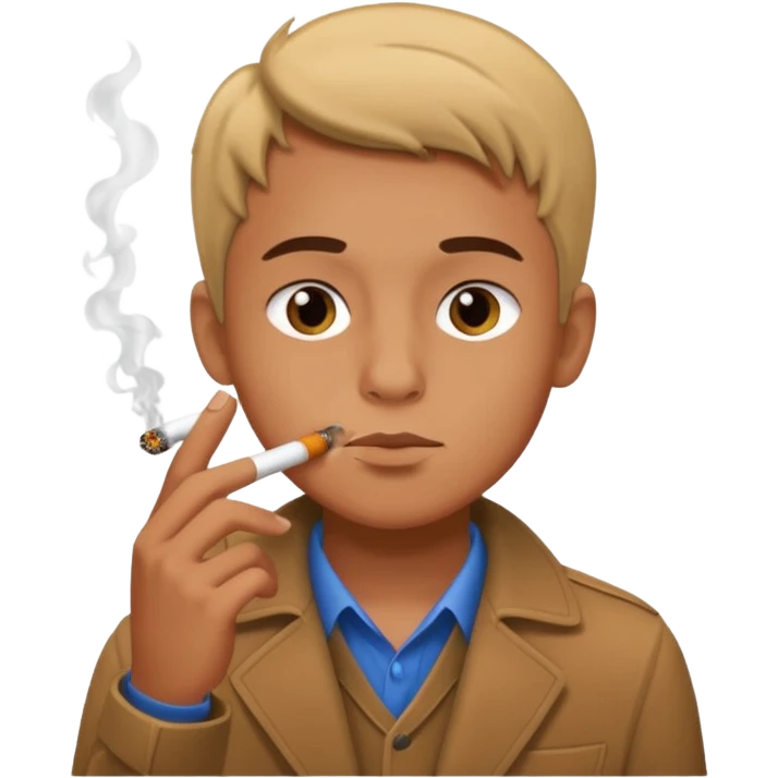 Boy smoking  emoji