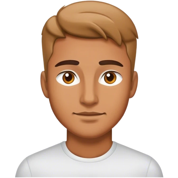 Confident guy emoji
