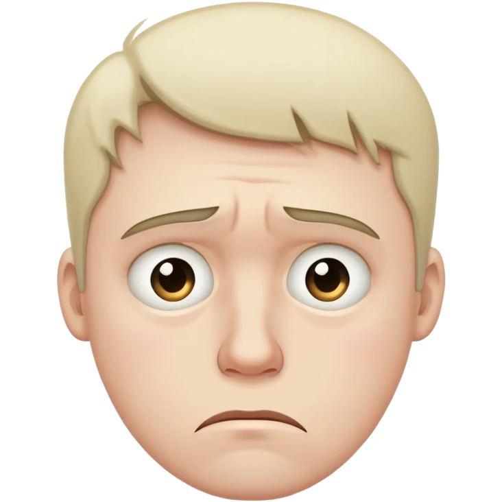 Sad man  emoji