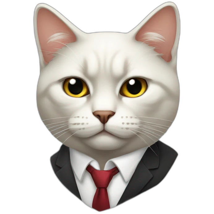 Russian mafia cat emoji