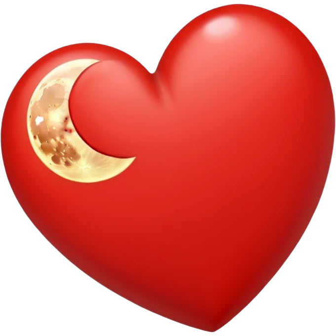 ♥️🌕 emoji