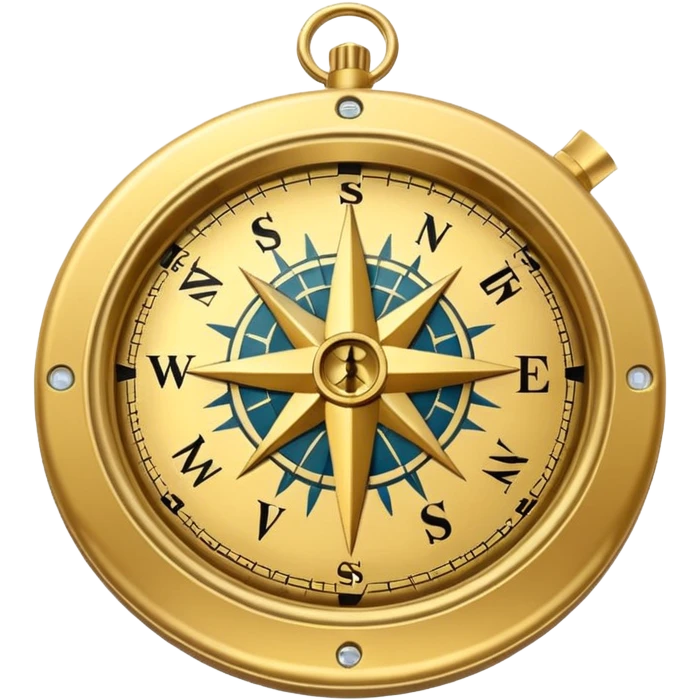 compass with a dollar sign emoji