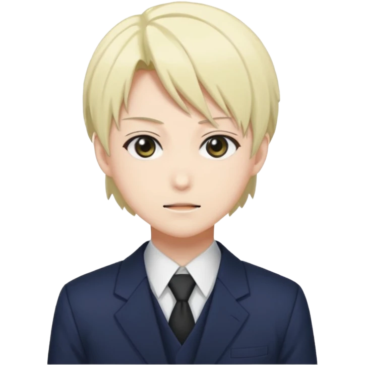 Ayanokoji kiyotaka from class room of the elite anime need emoji with his face instid emoji expresion emoji