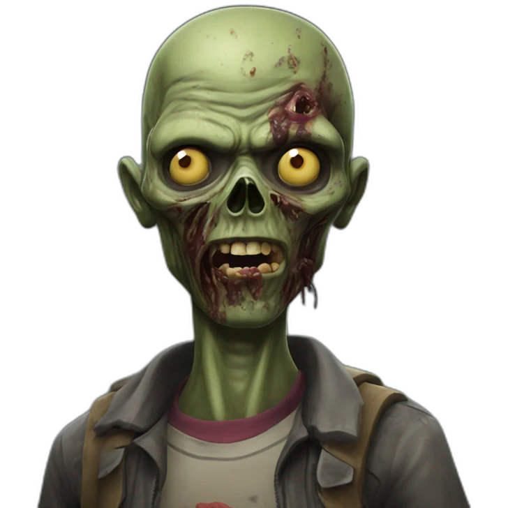 bakteria zombie as the DayZ game character emoji