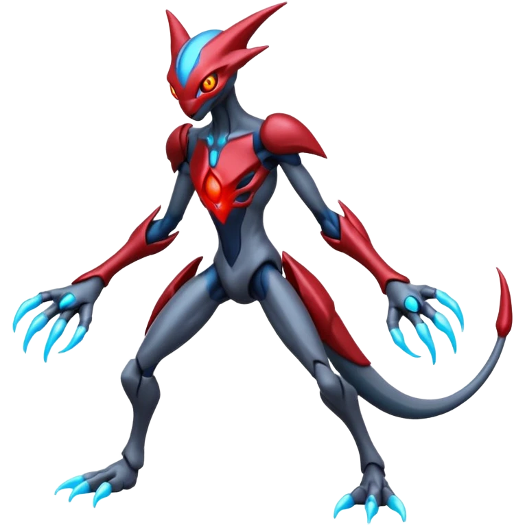 Darkrai-Deoxys-Genesect-Fakémon-hybrid-creature (full body)  emoji