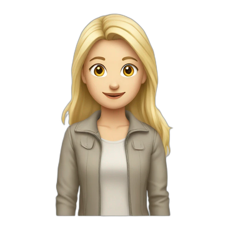 рыжая девушка смеется emoji
