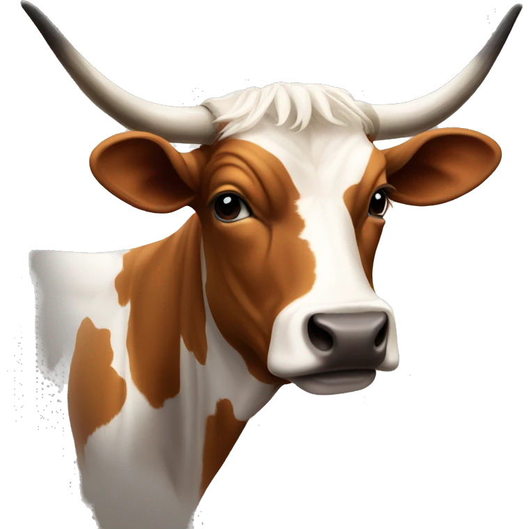texas longhorn heifer emoji
