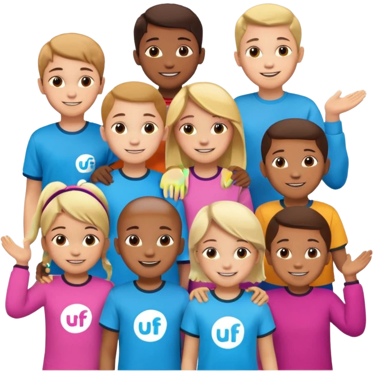 یونیسیف حامی کودکان در سراسر روبیکا emoji