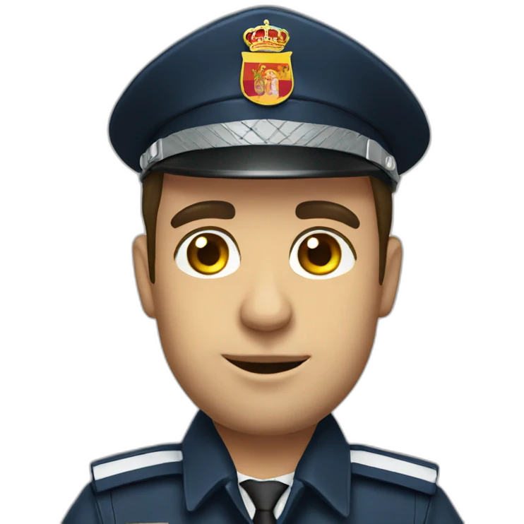 Spain Police emoji