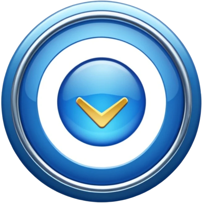 Badge Bleu certifié emoji