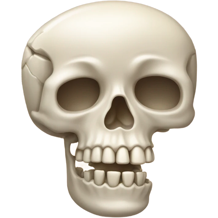 Bone present  emoji