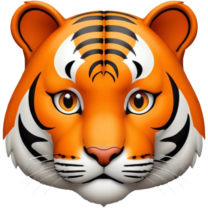 thinking tiger face with question mark for Twitch emote emoji