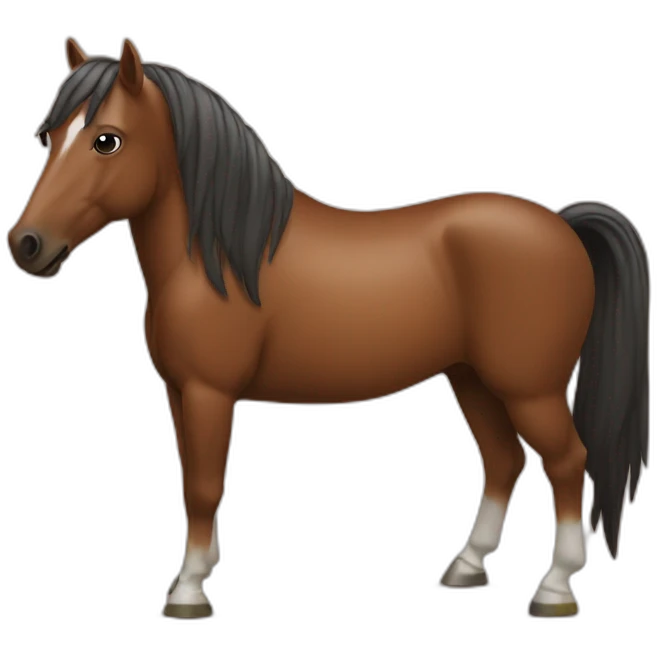 horse coffee emoji