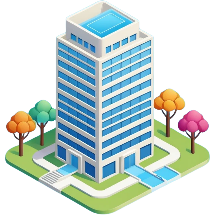 create an isometric analogous to showcase ease of building process workflows and integrations with AI emoji