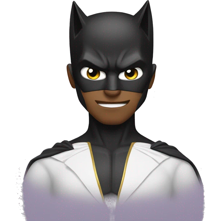 Cat batmen  emoji