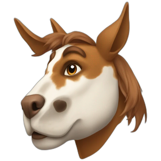 Chaval et cavalier emoji