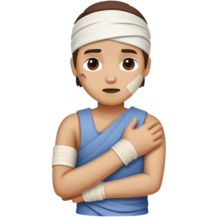 Broken arm emoji