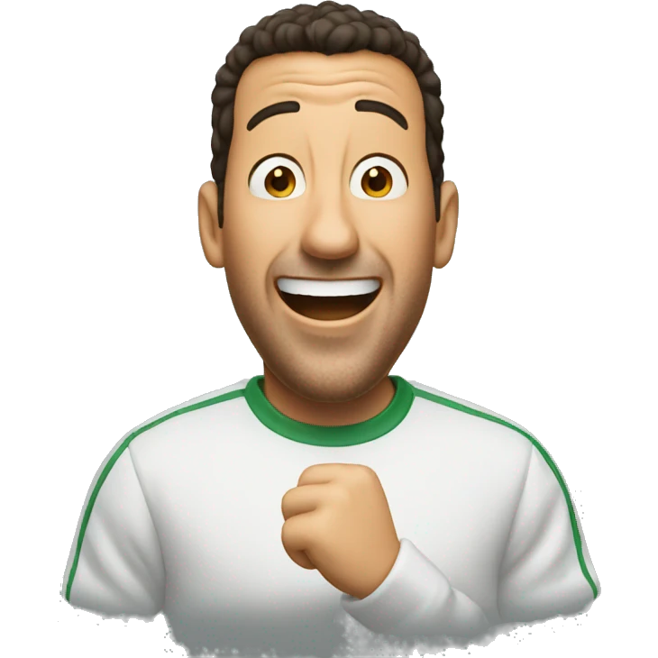 adam sandler cheering emoji
