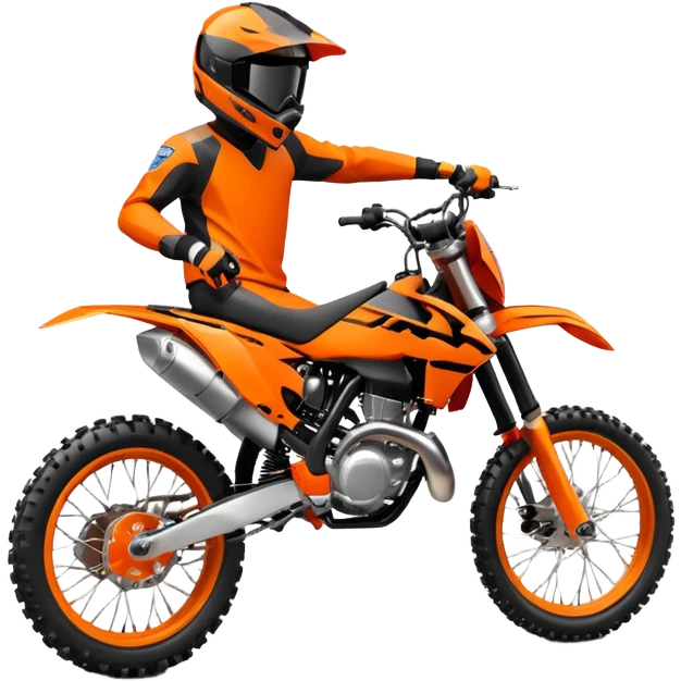 Dirt bike/ktm  emoji