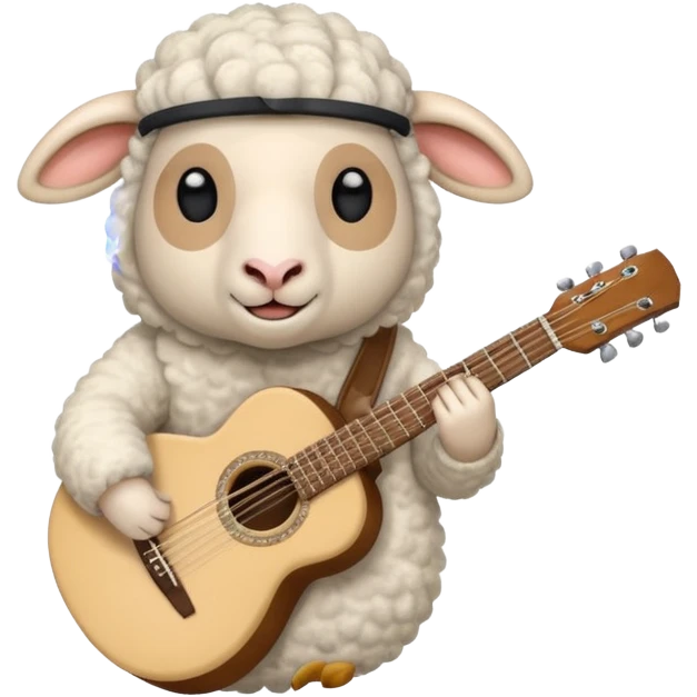 sheep guitarist emoji