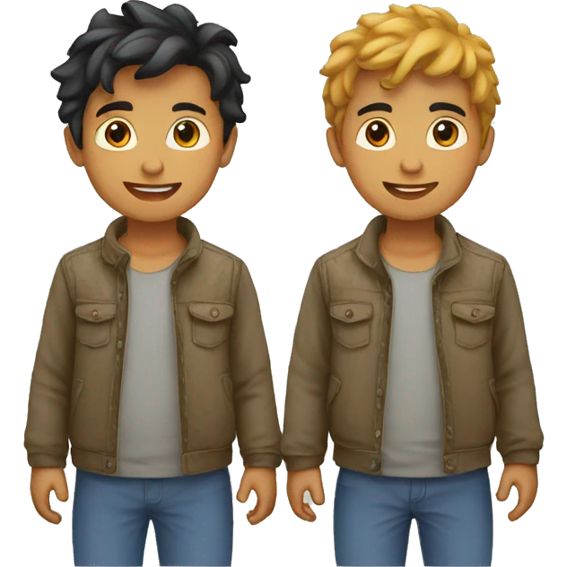 Twin brothers nepali emoji