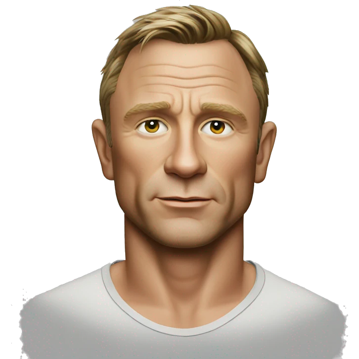 daniel craig emoji