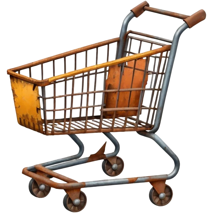 shopping cart broken emoji