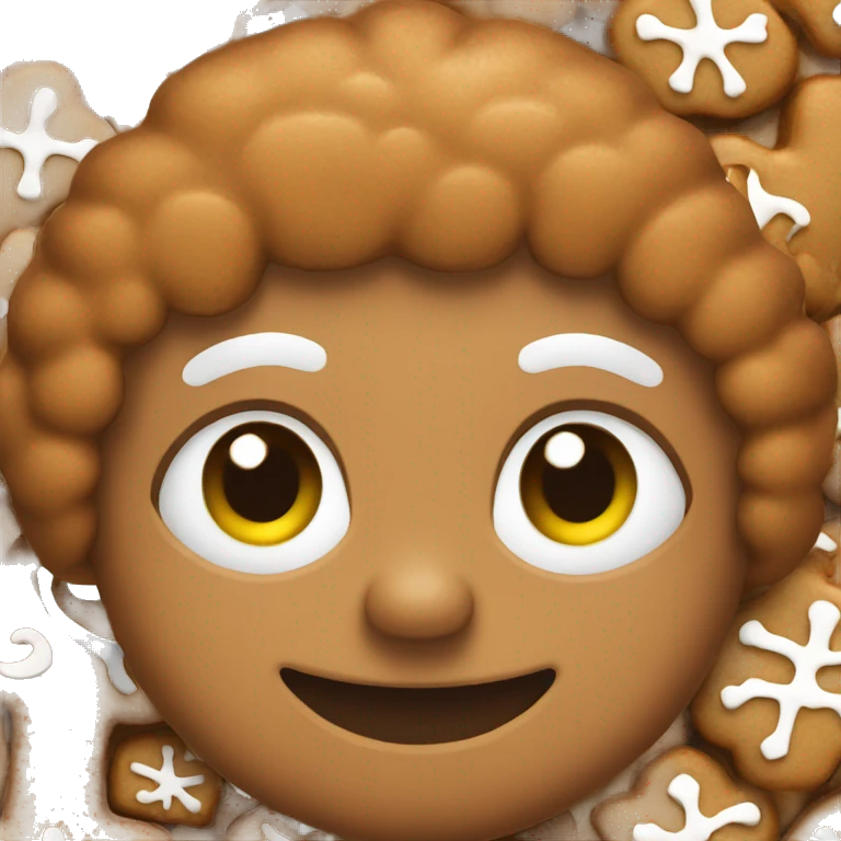 Gingerbread emoji
