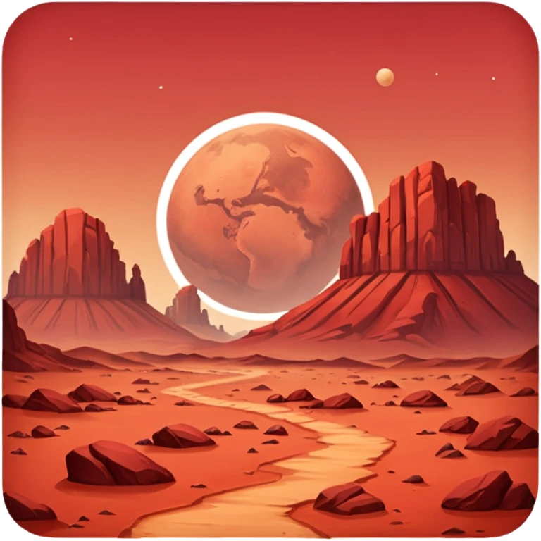 planeta mars emoji