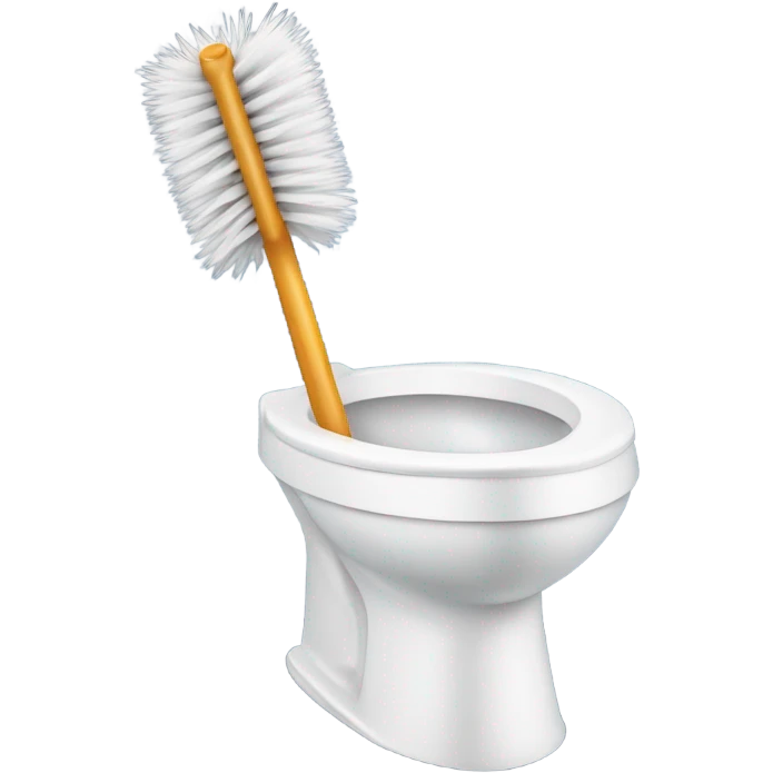 Toilet Brush emoji