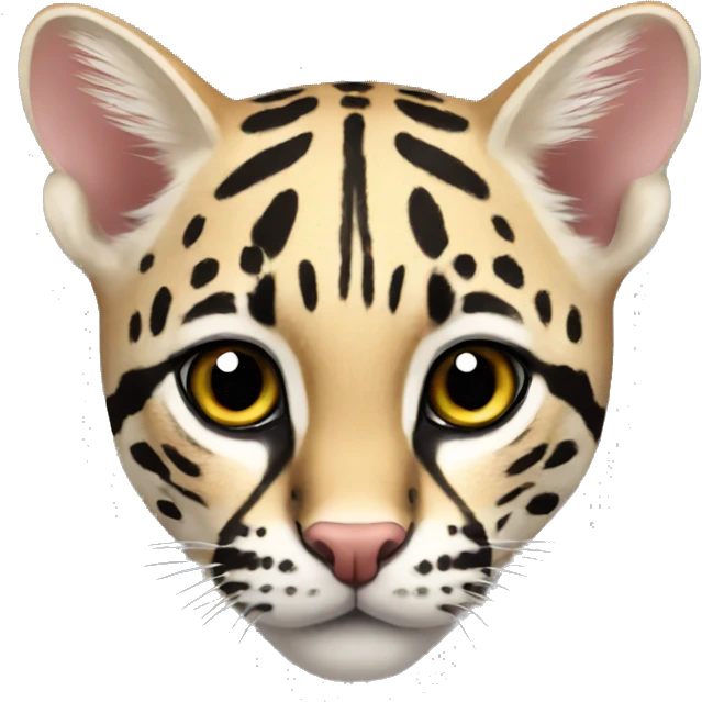 ocelot realistic emoji