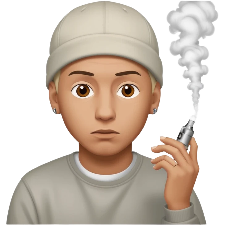 Eminem vaping emoji