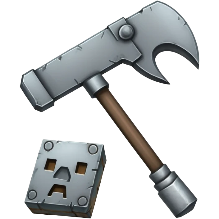 Minecraft hoe emoji