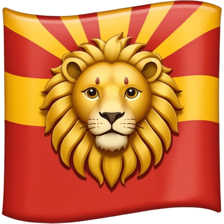 پرچم شیر خورشید emoji