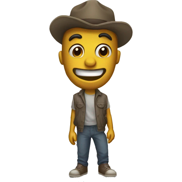 anthropomorphic street emoji
