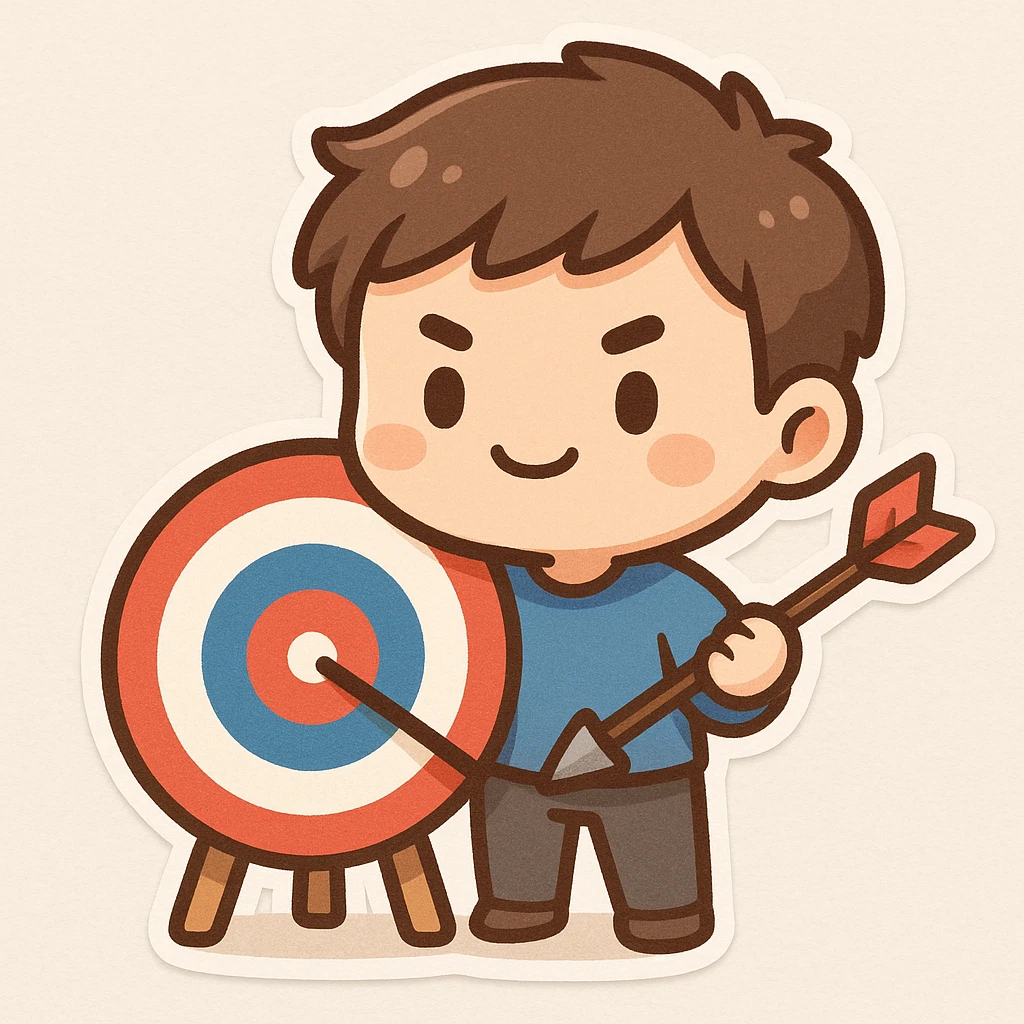target emoji