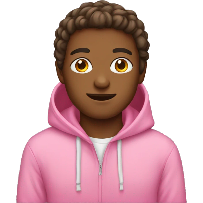 Pink hoodie emoji